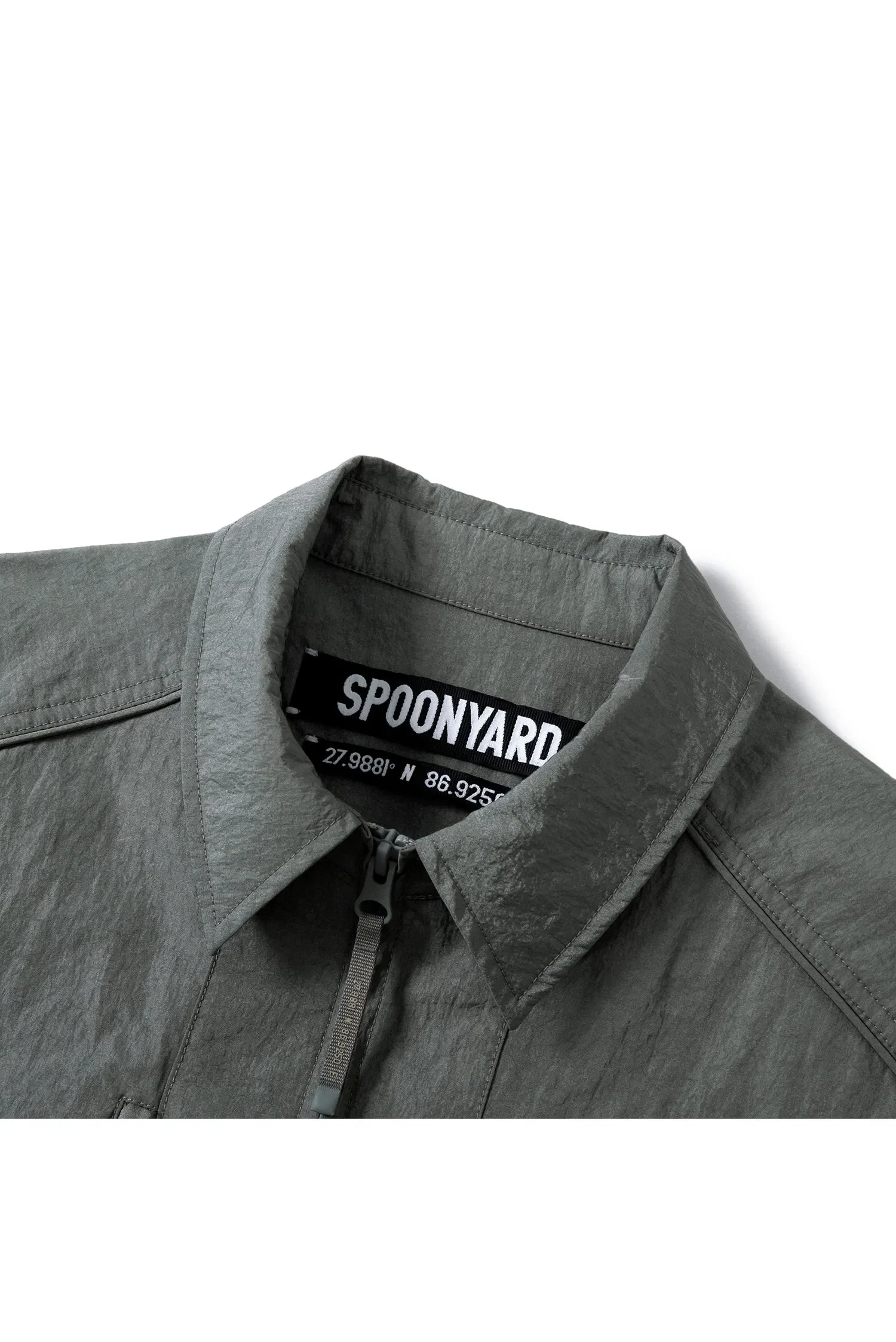 Spoonyard UNISEX ZIPPER POCKETS SHIRT JACKET