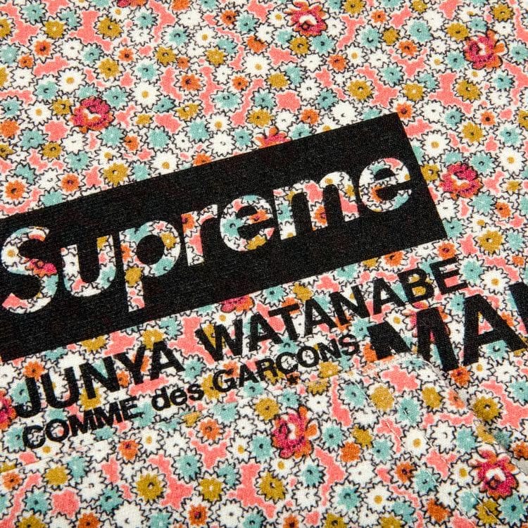 Supreme x Junya Watanabe x Comme des Garçons MAN Hoodie Pink Flowers