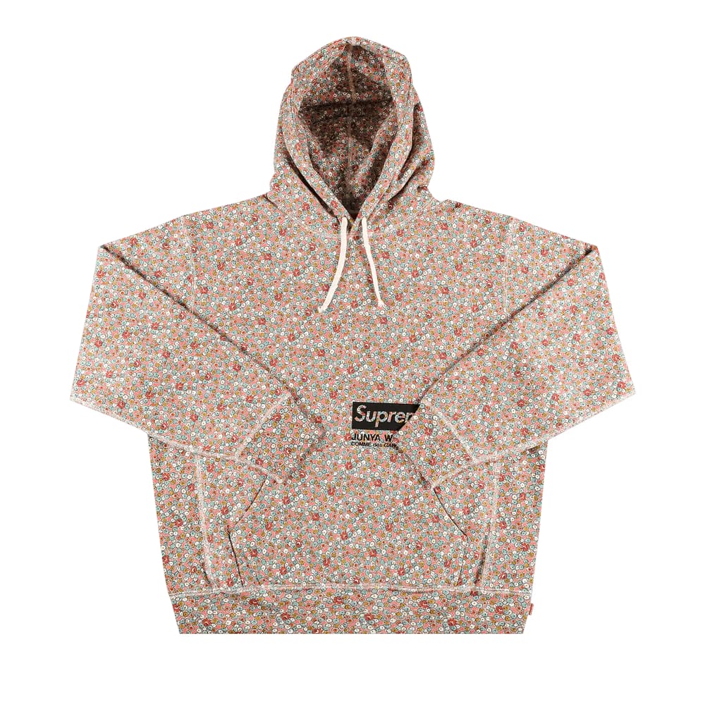 Supreme x Junya Watanabe x Comme des Garçons MAN Hoodie Pink Flowers