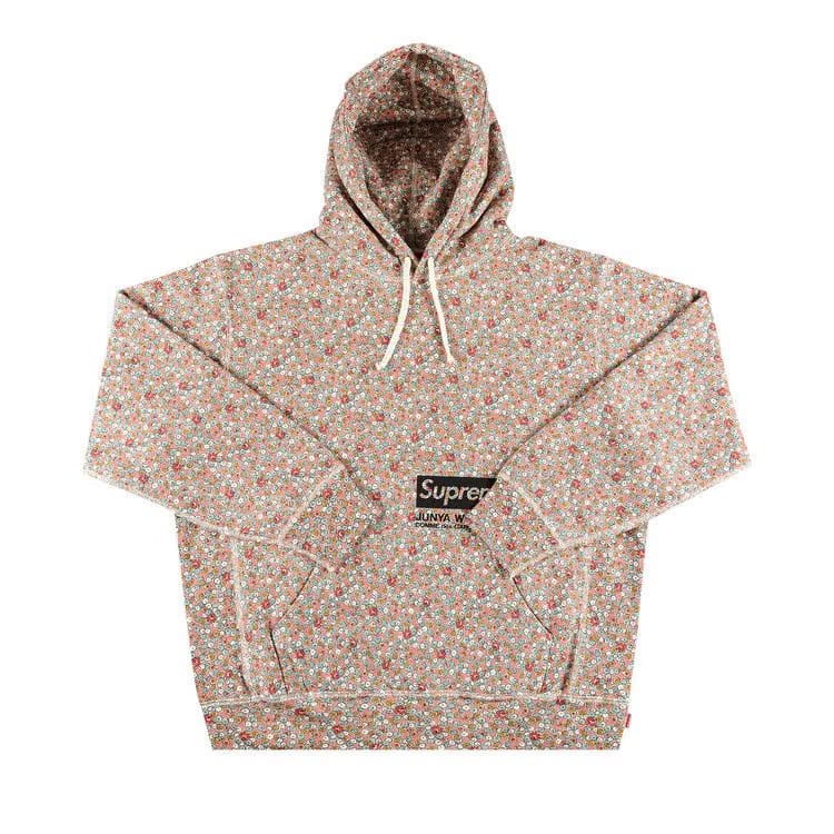 Supreme x Junya Watanabe x Comme des Garçons MAN Hoodie Pink Flowers