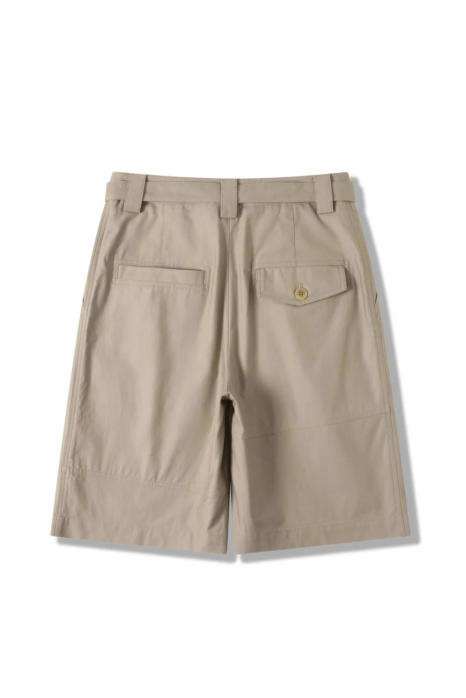 Spoonyard MENS COTTON BELTED WIDE LEG CARGO SHORTS
