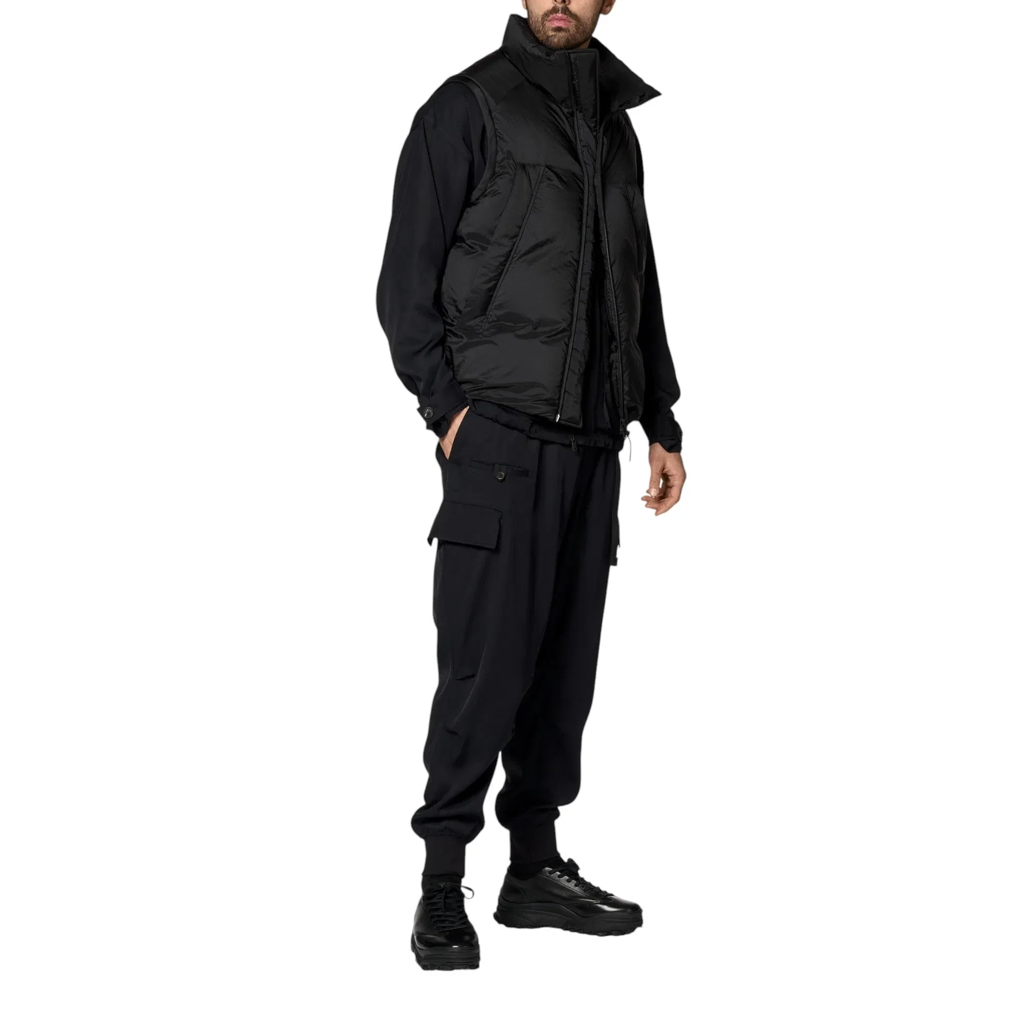 Y-3 PUFFER VEST