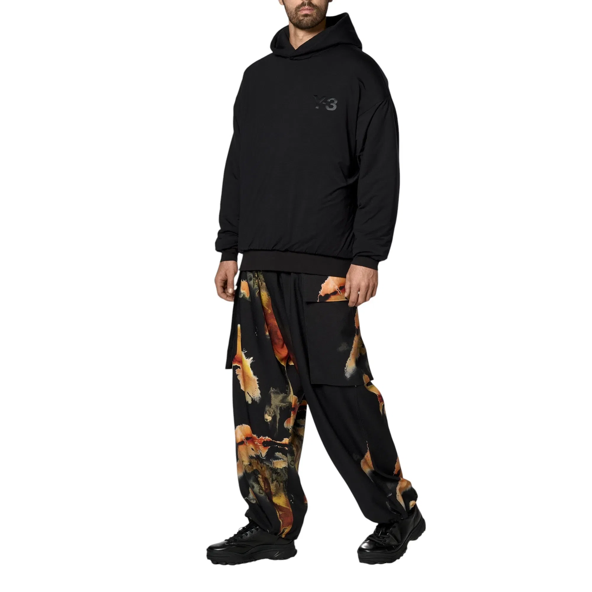 Y-3 PADDED HOODIE