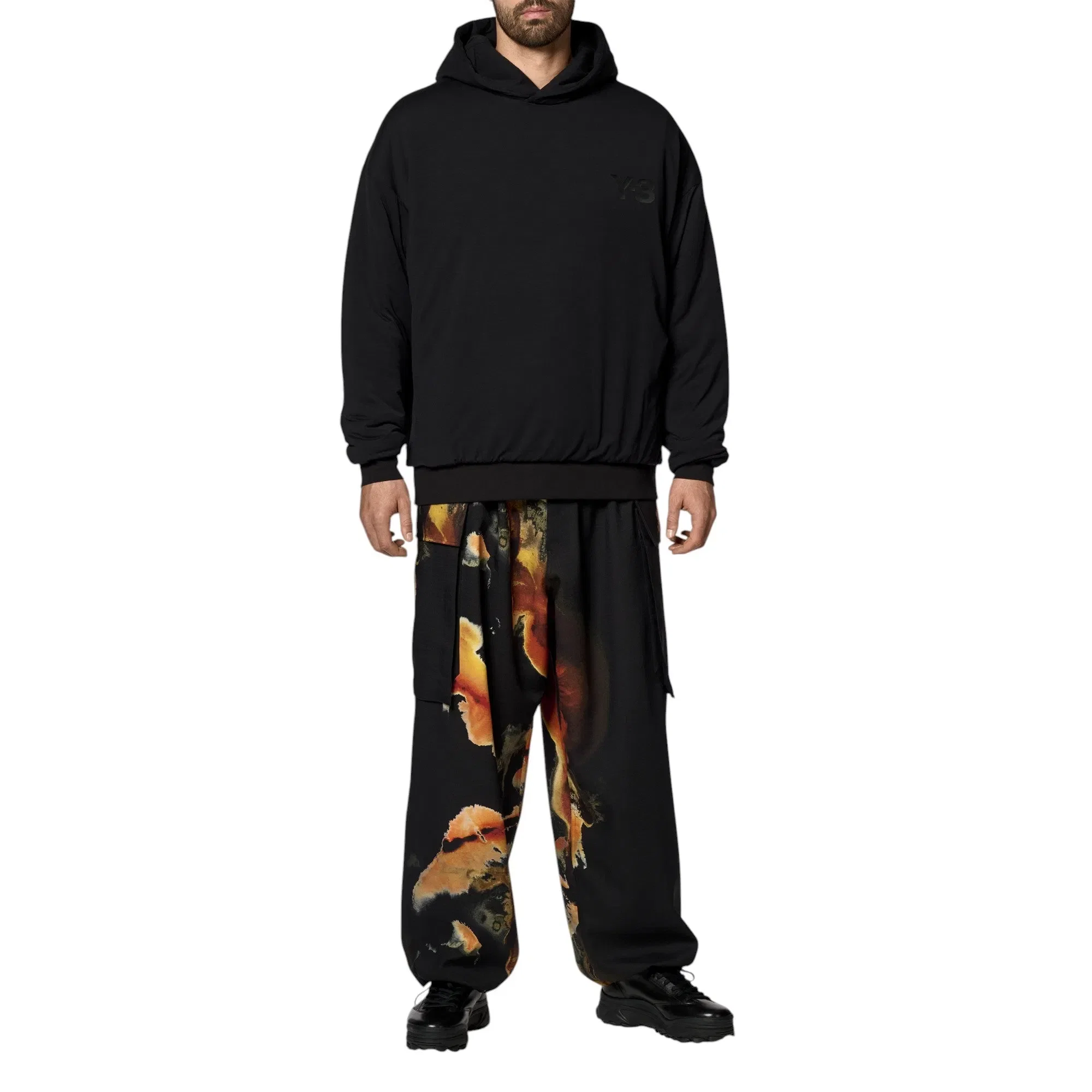 Y-3 PADDED HOODIE