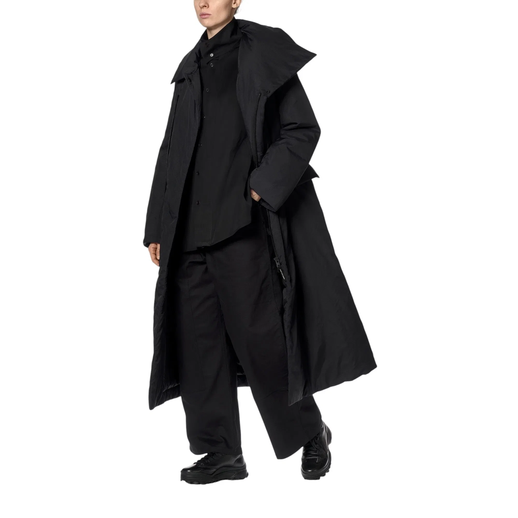 Y-3 PADDED COAT