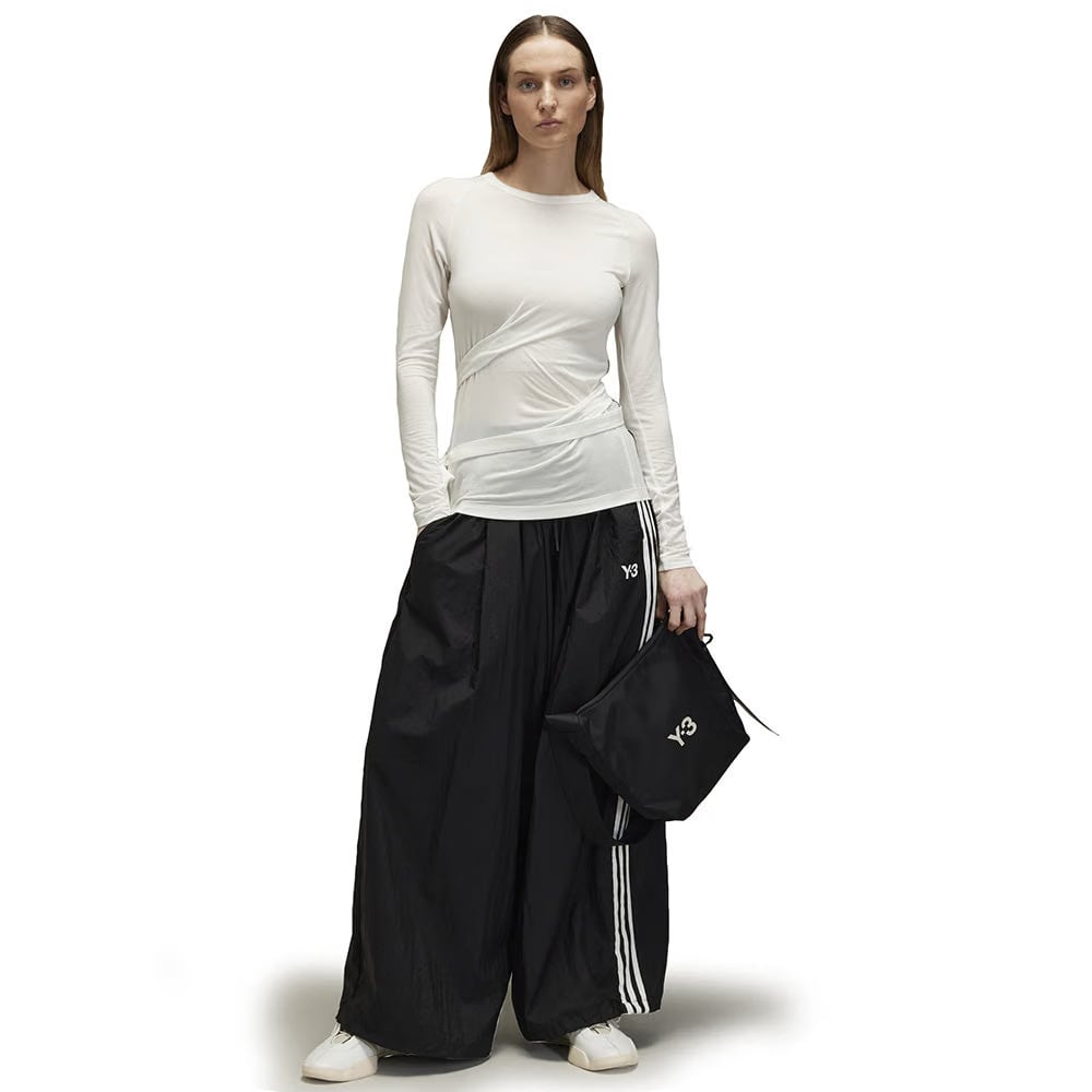 Y-3 TENCEL LONG SLEEVE TEE
