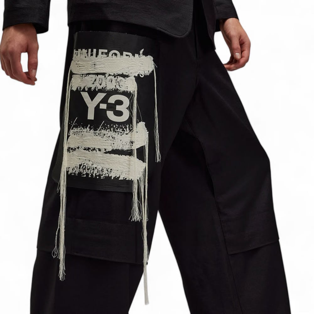 Y-3 SPORT UNIFORM PATCH TROUSERS