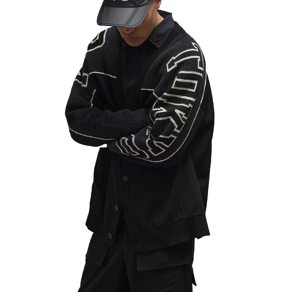 Y-3 GRAPHICS KNIT CARDIGAN (UNISEX)