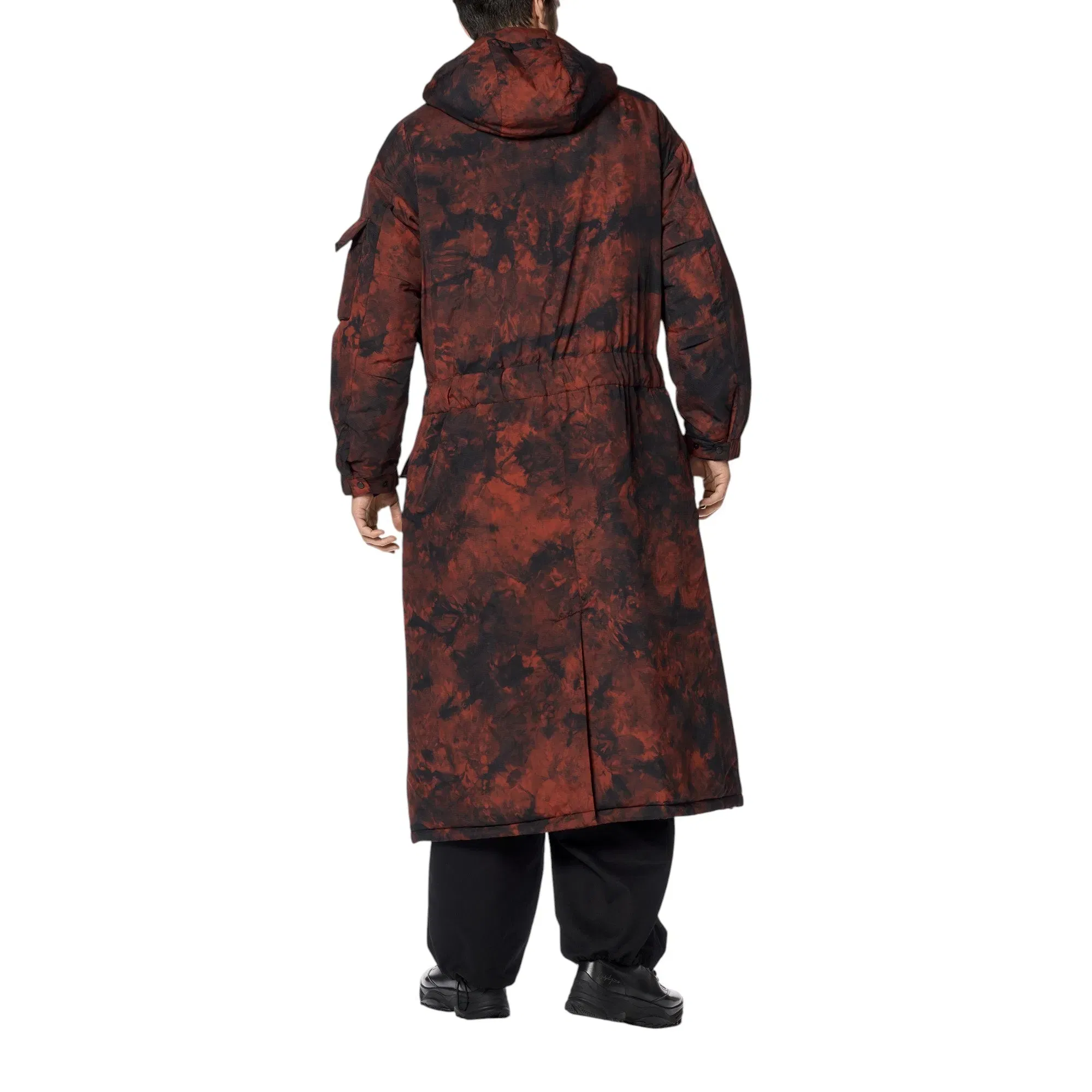 Y-3 AOP PADDED HOODED PARKA