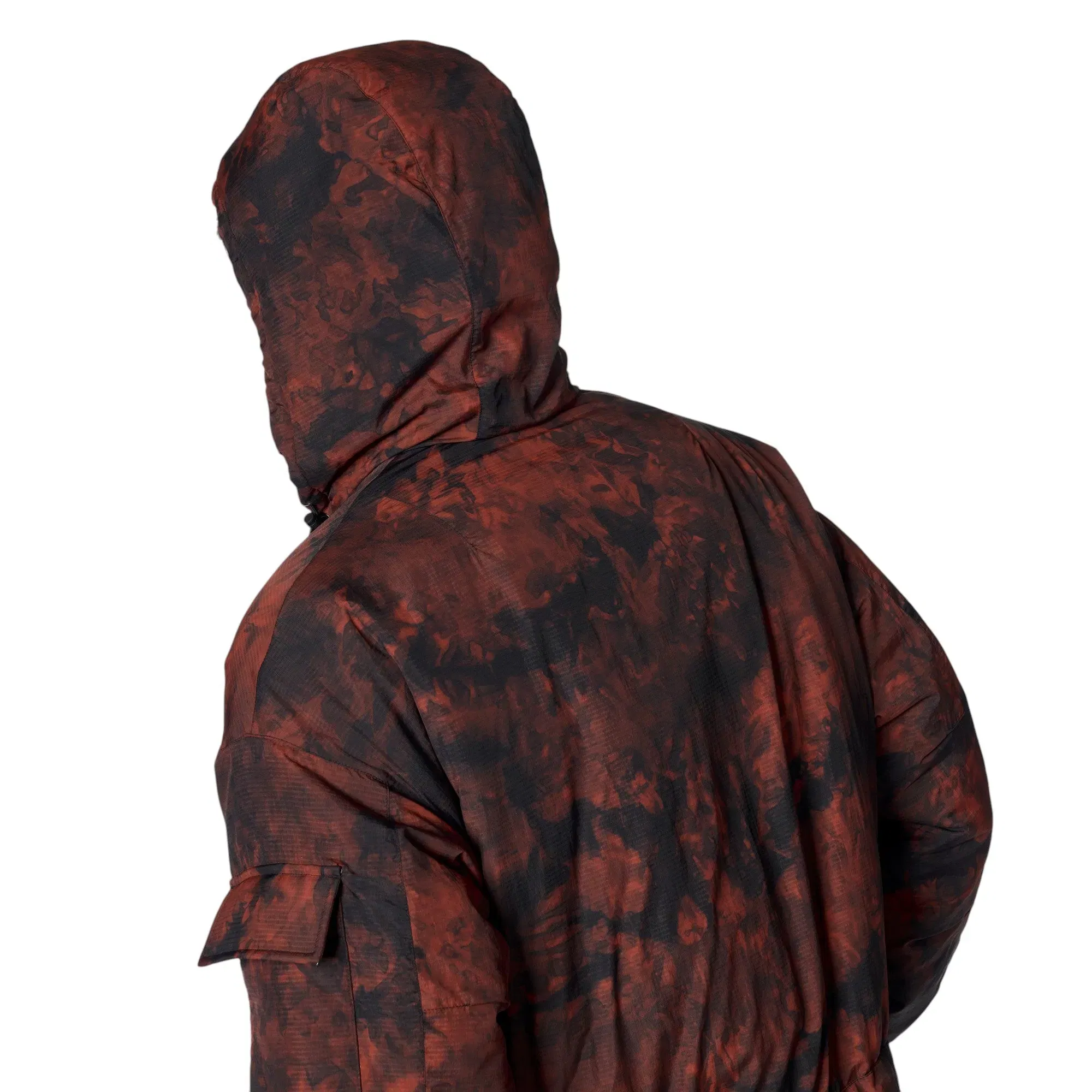 Y-3 AOP PADDED HOODED PARKA
