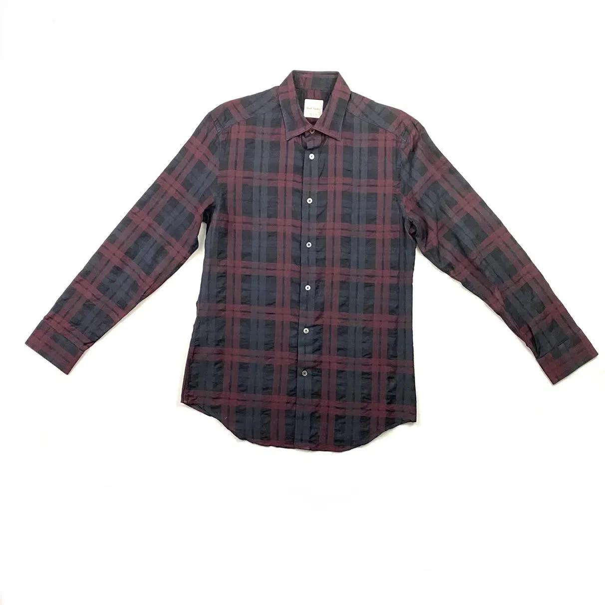 Paul Smith Plaid Button Down Shirt - Size 15