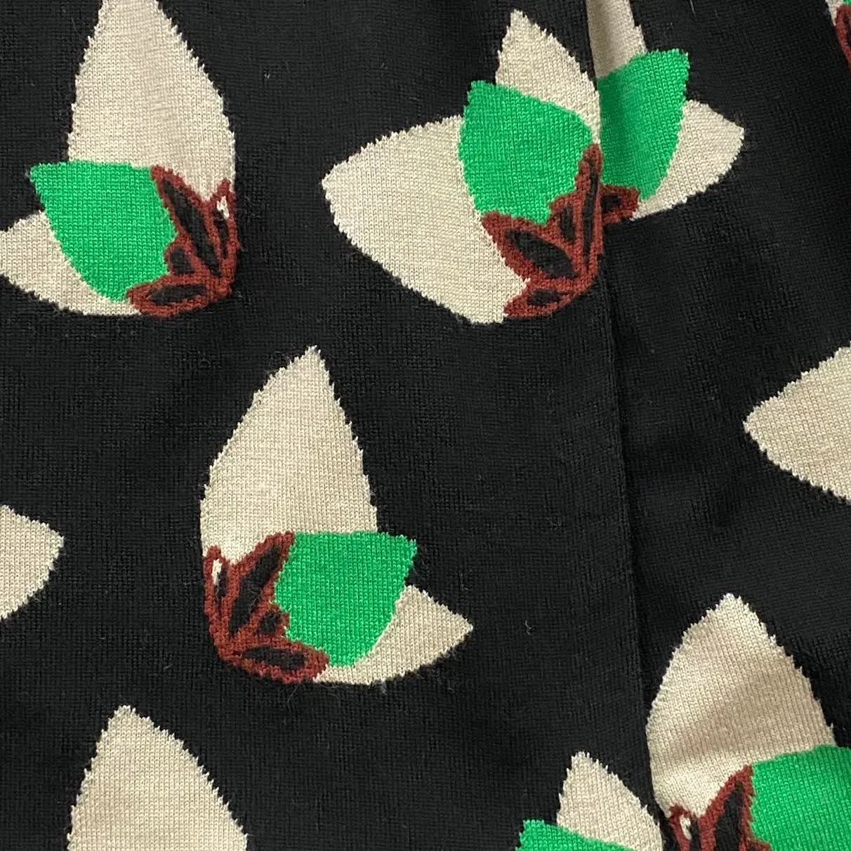Diane von Furstenberg Wool Wrap Dress - Size S