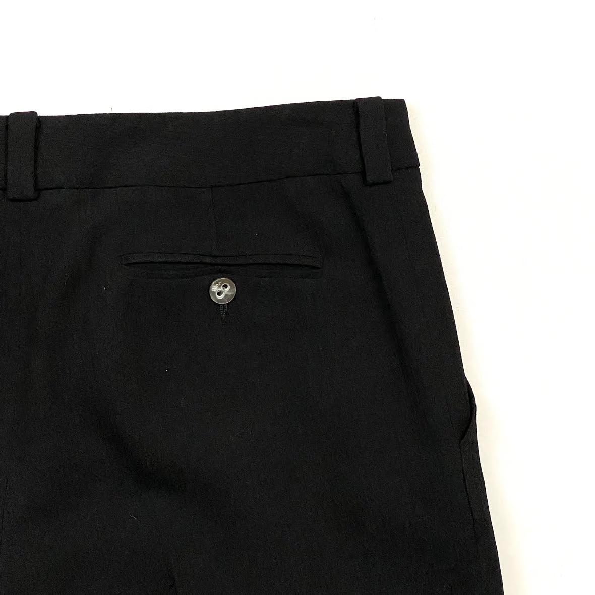 Christian Dior Wool Wide-Leg Pants - Size US 10