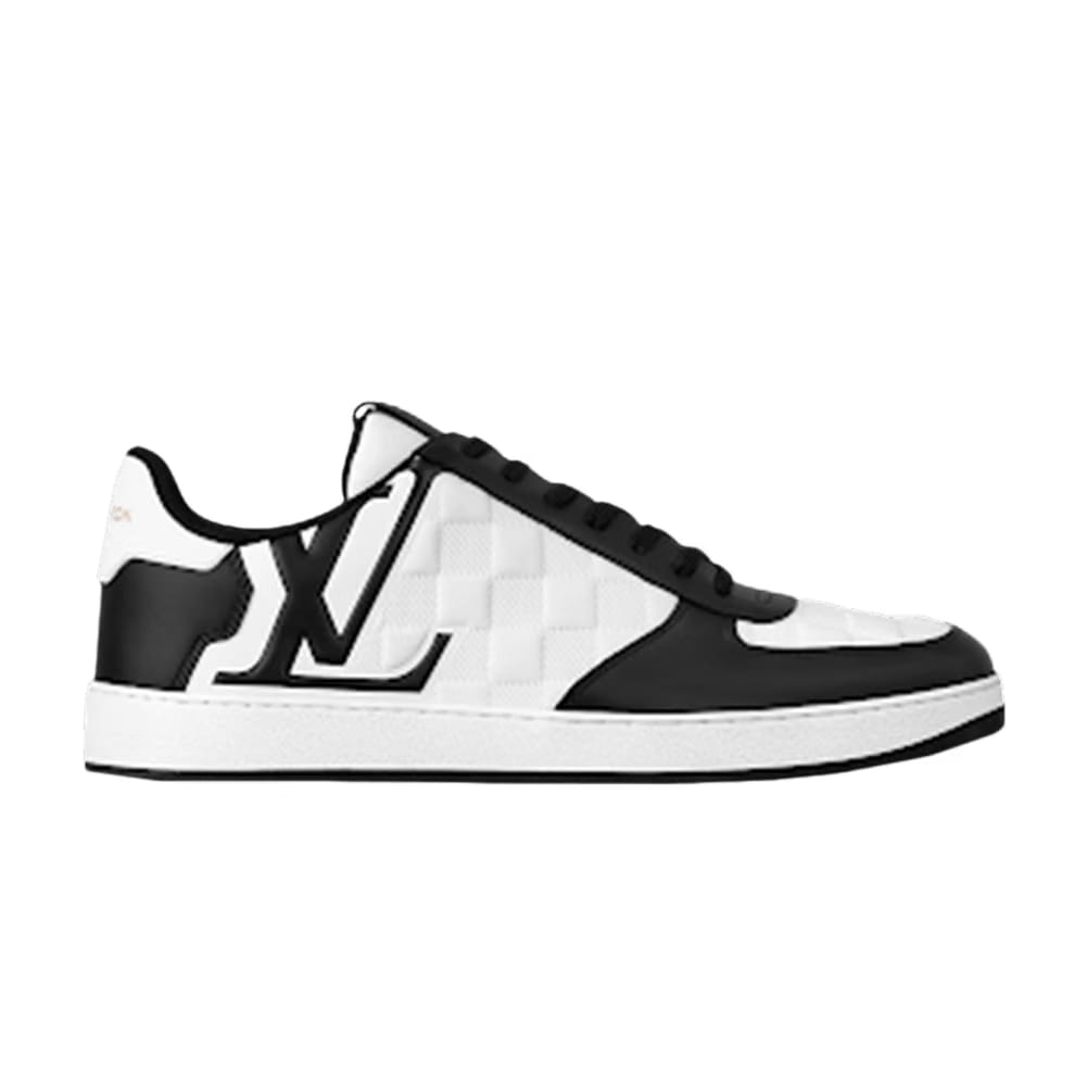 Louis Vuitton Rivoli Sneaker Embossed Damier - Black White