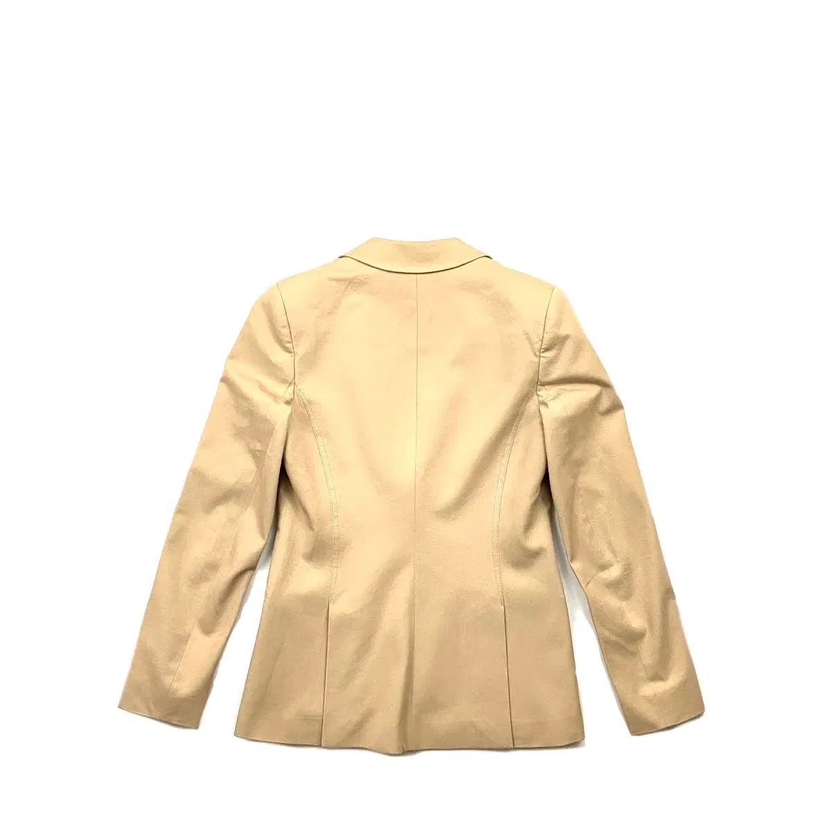 Theory Notch-Lapel Cotton Blazer - Size 6