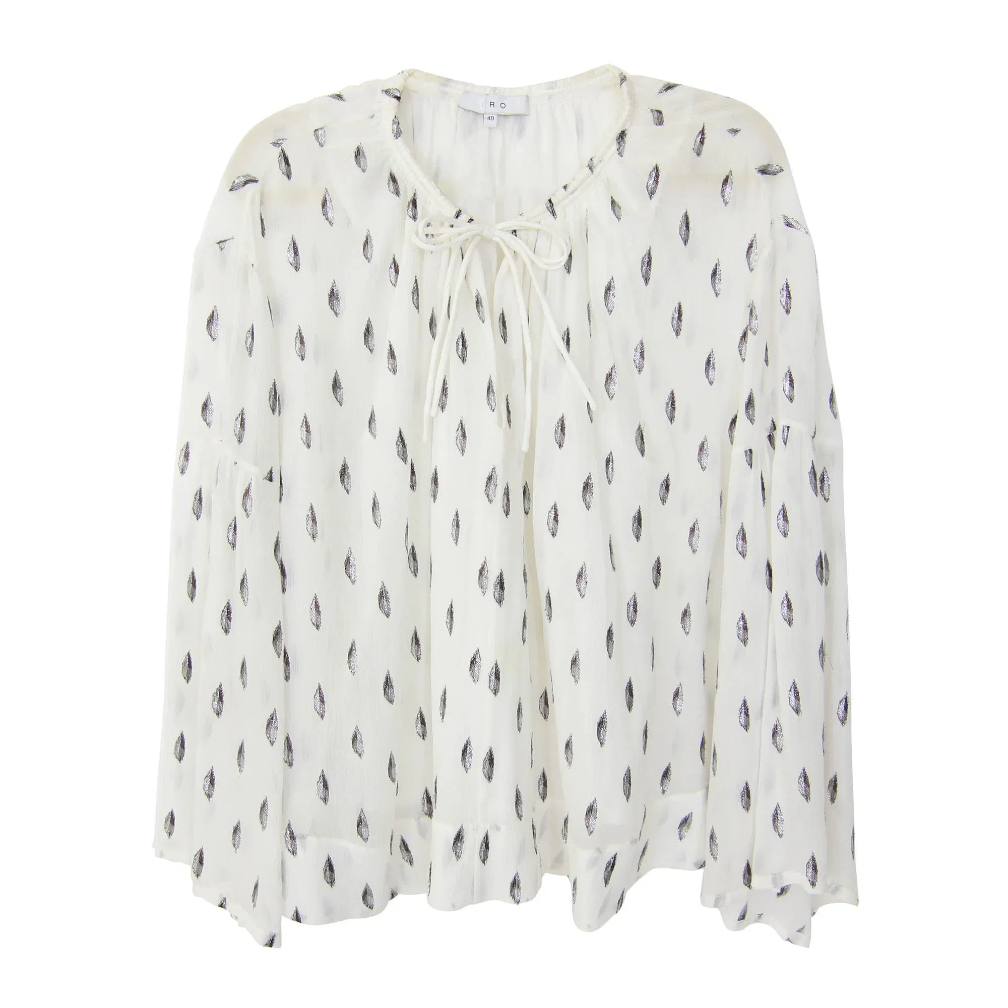 Iro Naomie Blouse in White - Size 40