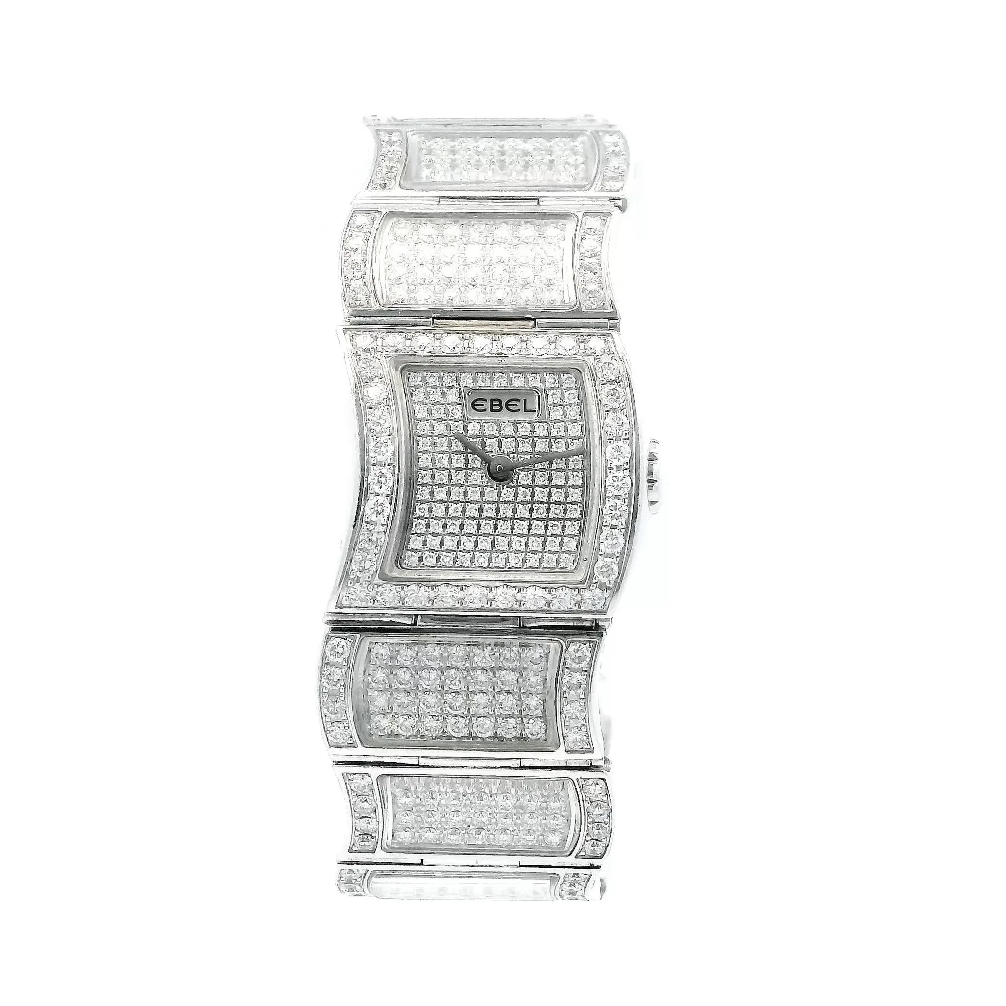 Ebel Lady Dress 18k White Gold/Diamond 3057H29-500