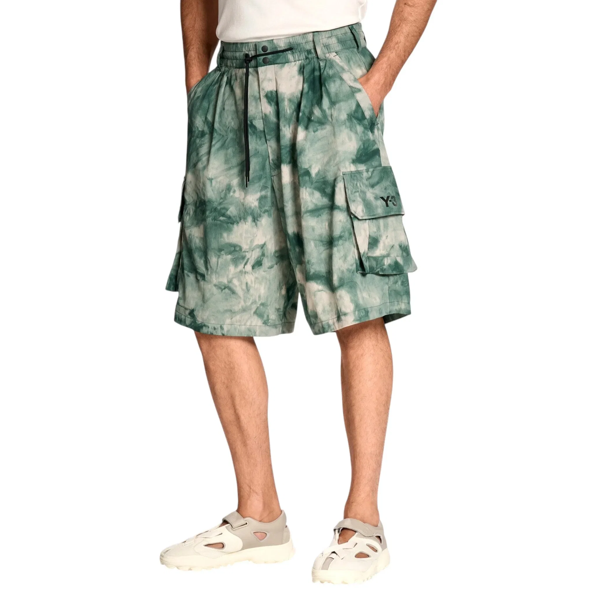 Y-3 AOP NYLON SHORTS