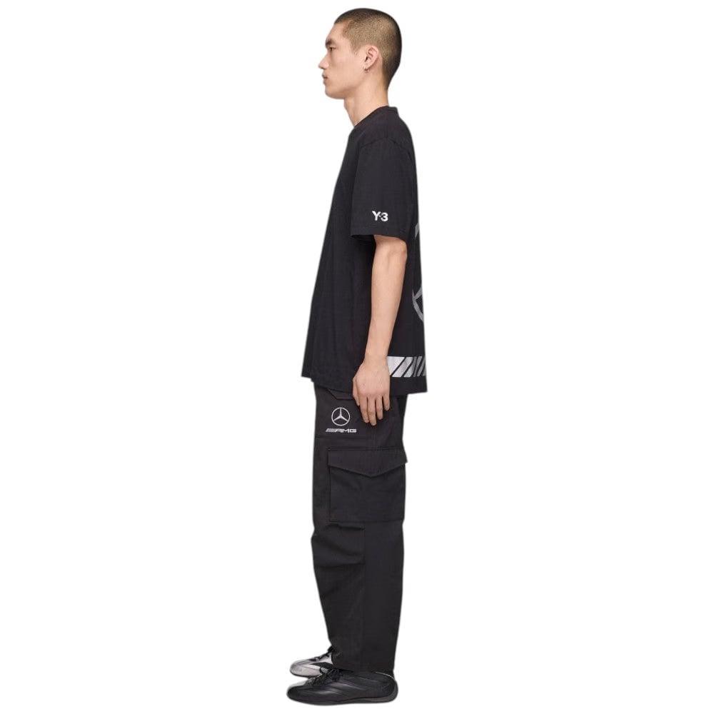 Y-3 MERCEDES-AMG PETRONAS FORMULA 1 TEAM STAR LOGO SHORT SLEEVE TEE
