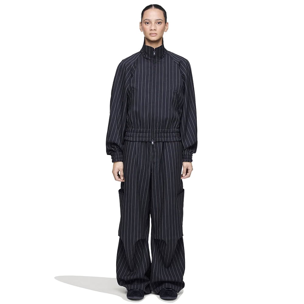 Y-3 PINSTRIPE UT STRAIGHT LEG PANTS