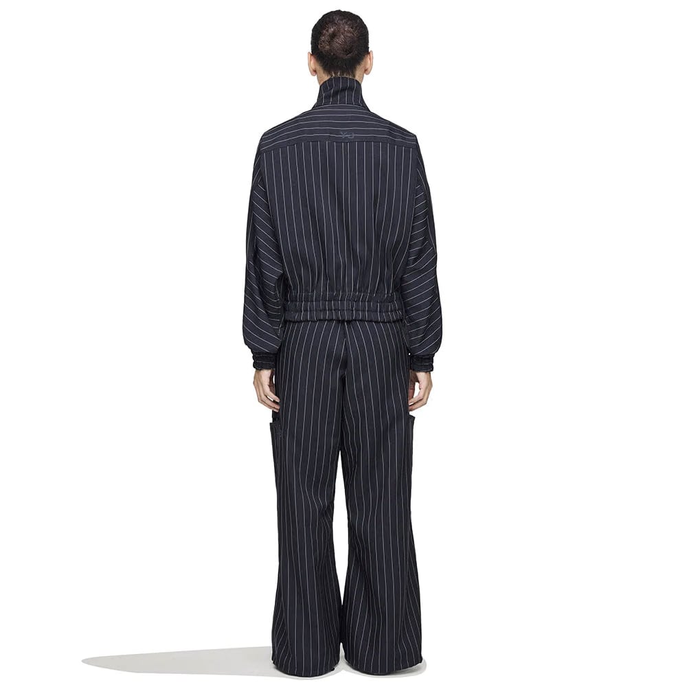 Y-3 PINSTRIPE UT STRAIGHT LEG PANTS