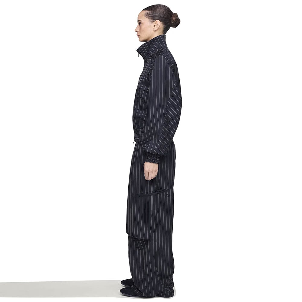 Y-3 PINSTRIPE UT STRAIGHT LEG PANTS