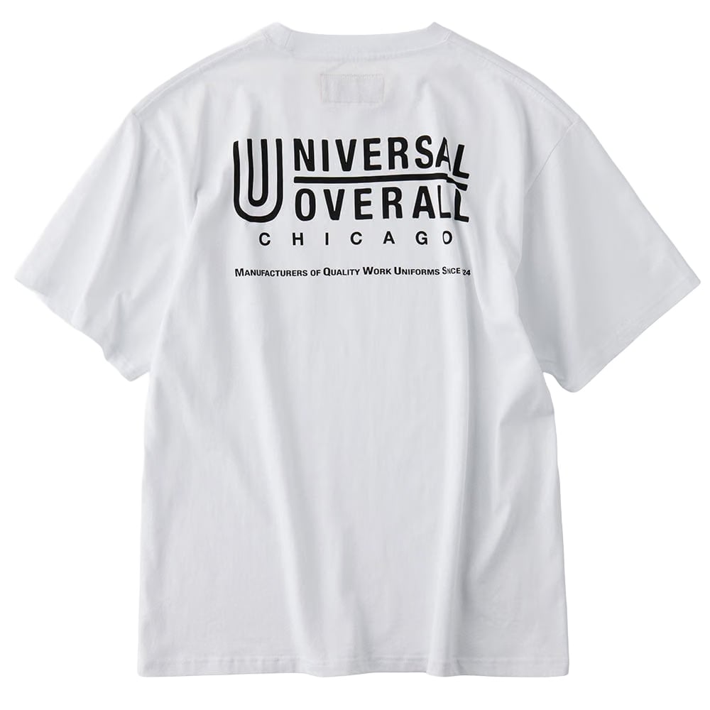 UNIVERSAL OVERALL UO BACK LOGO S/S TEE