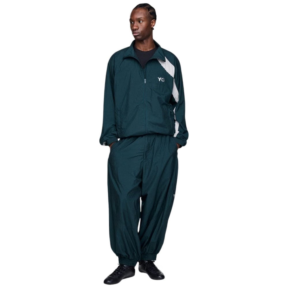 Y-3 RAW EDGE 3 STRIPES NYLON SHELL JACKET
