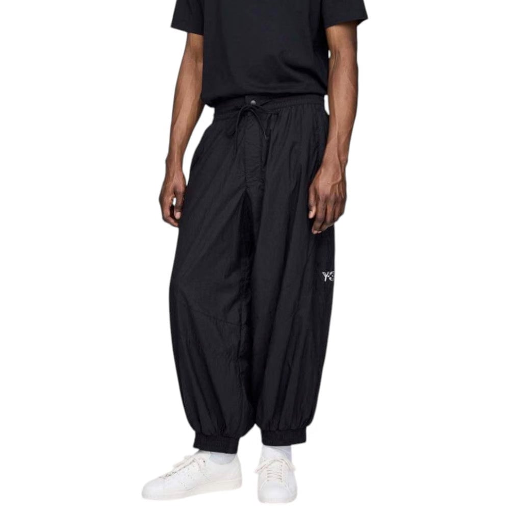 Y-3 RAW EDGE 3 STRIPES NYLON SHELL PANTS