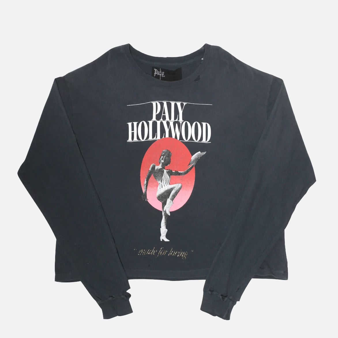 Paly MYRA BRECKENBRIDGE L/S TEE - VINTAGE BLACK