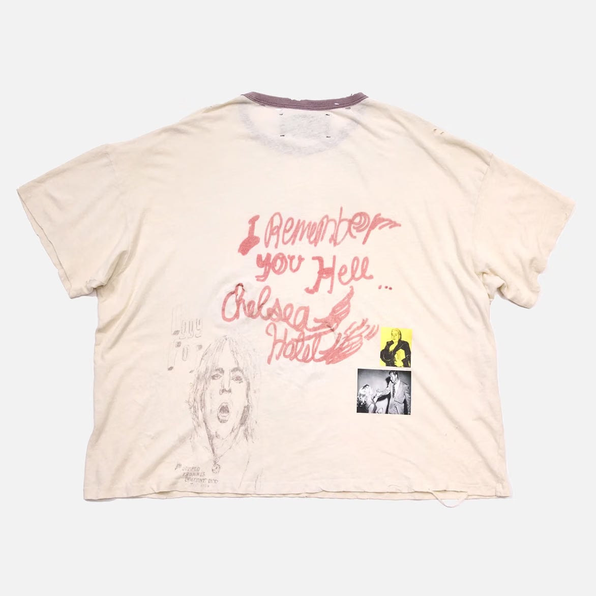 Paly CHELSEAY HOTEL TEE - VINTAGE WHITE