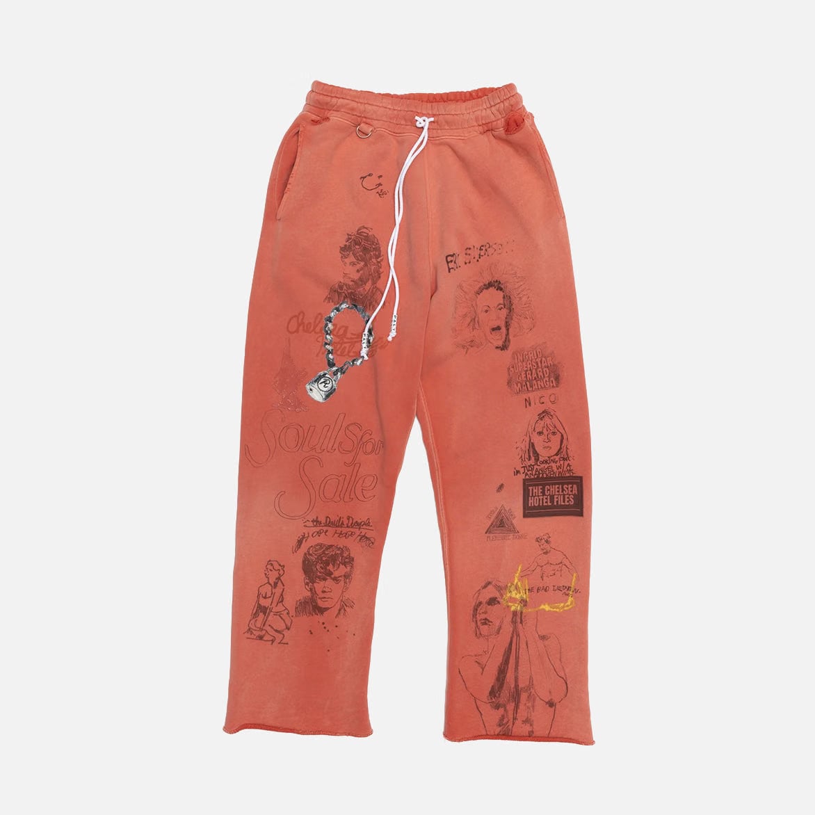 Paly BELLA MCGOLDRICK x CHELSEAY HOTEL SWEATPANT - RED