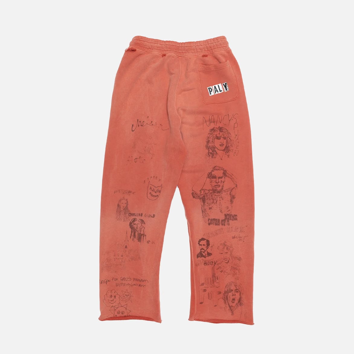 Paly BELLA MCGOLDRICK x CHELSEAY HOTEL SWEATPANT - RED