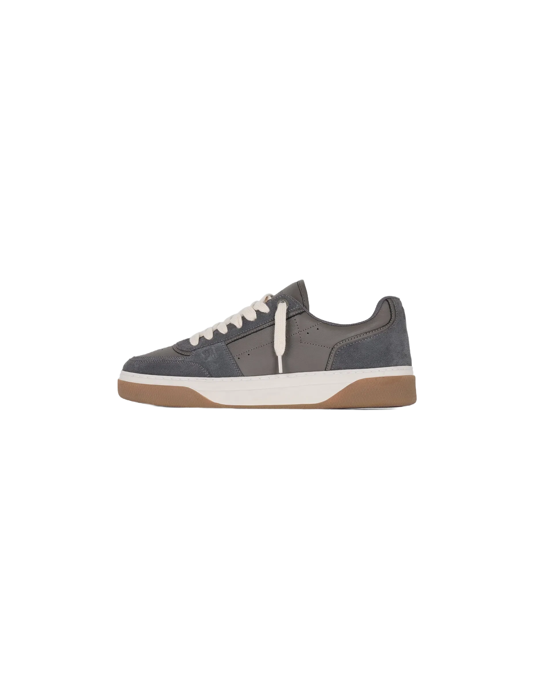 SS25 Initial Sneaker - Suede - Dark Taupe