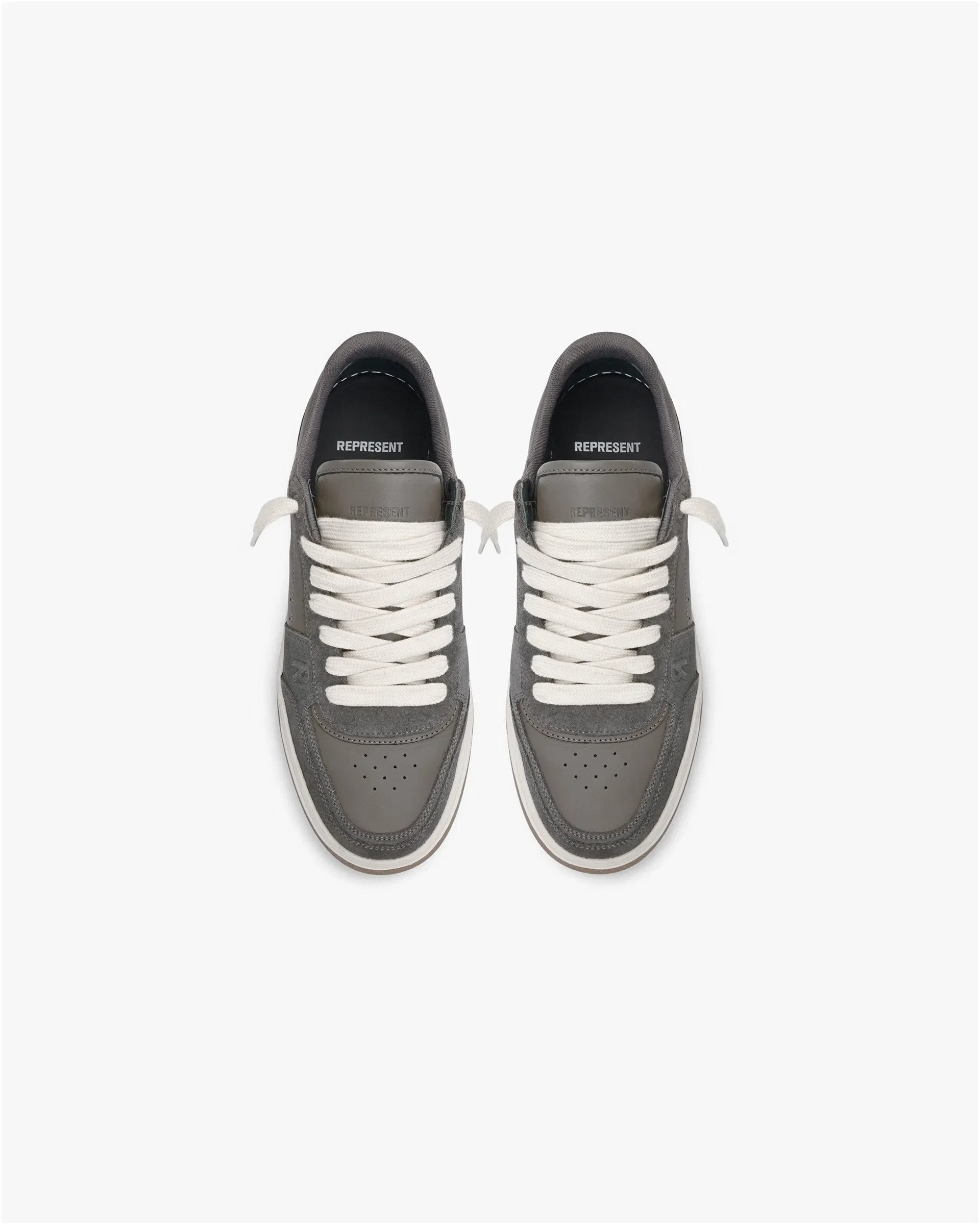 SS25 Initial Sneaker - Suede - Dark Taupe