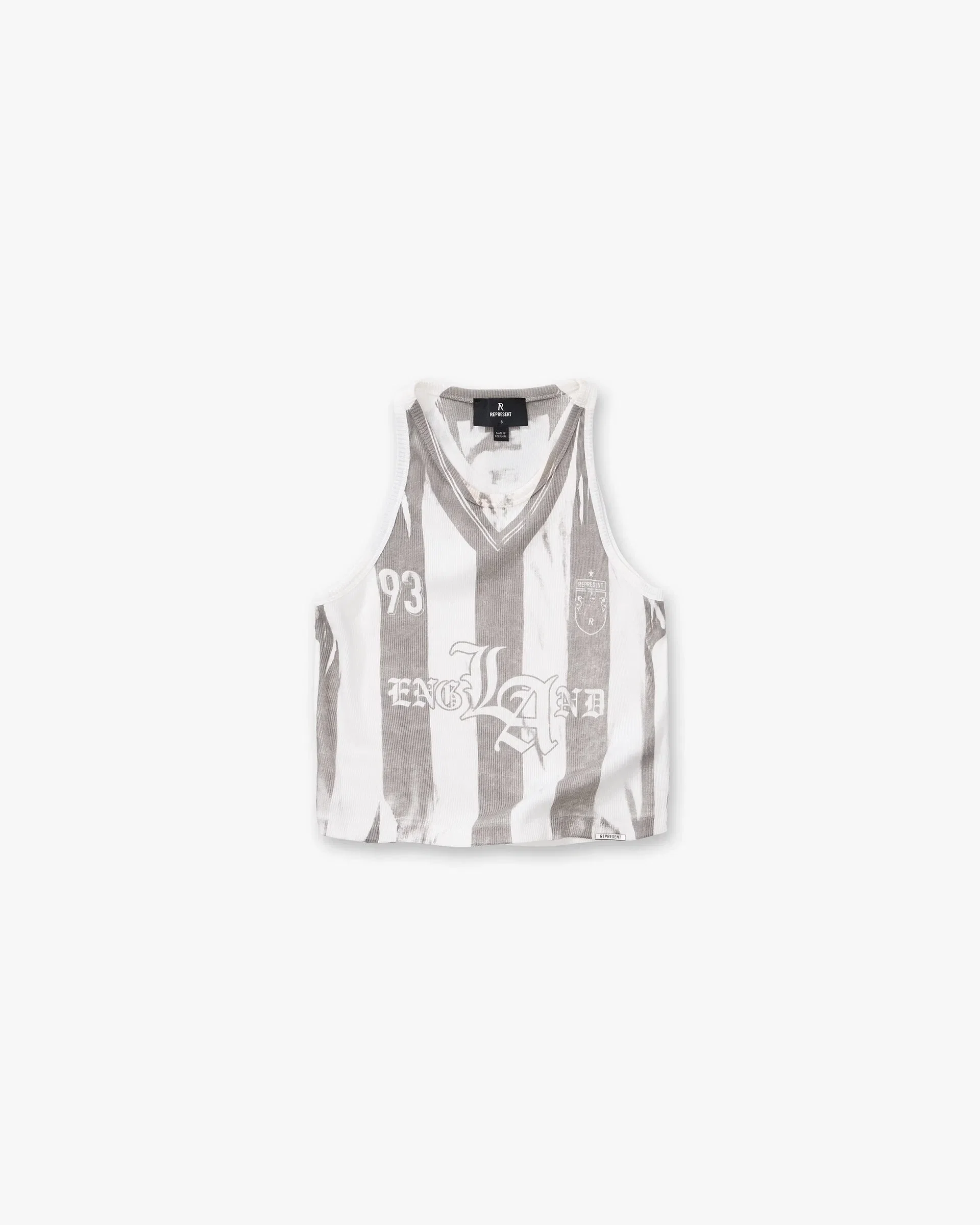 Exclusives Printed Vest - Flat White