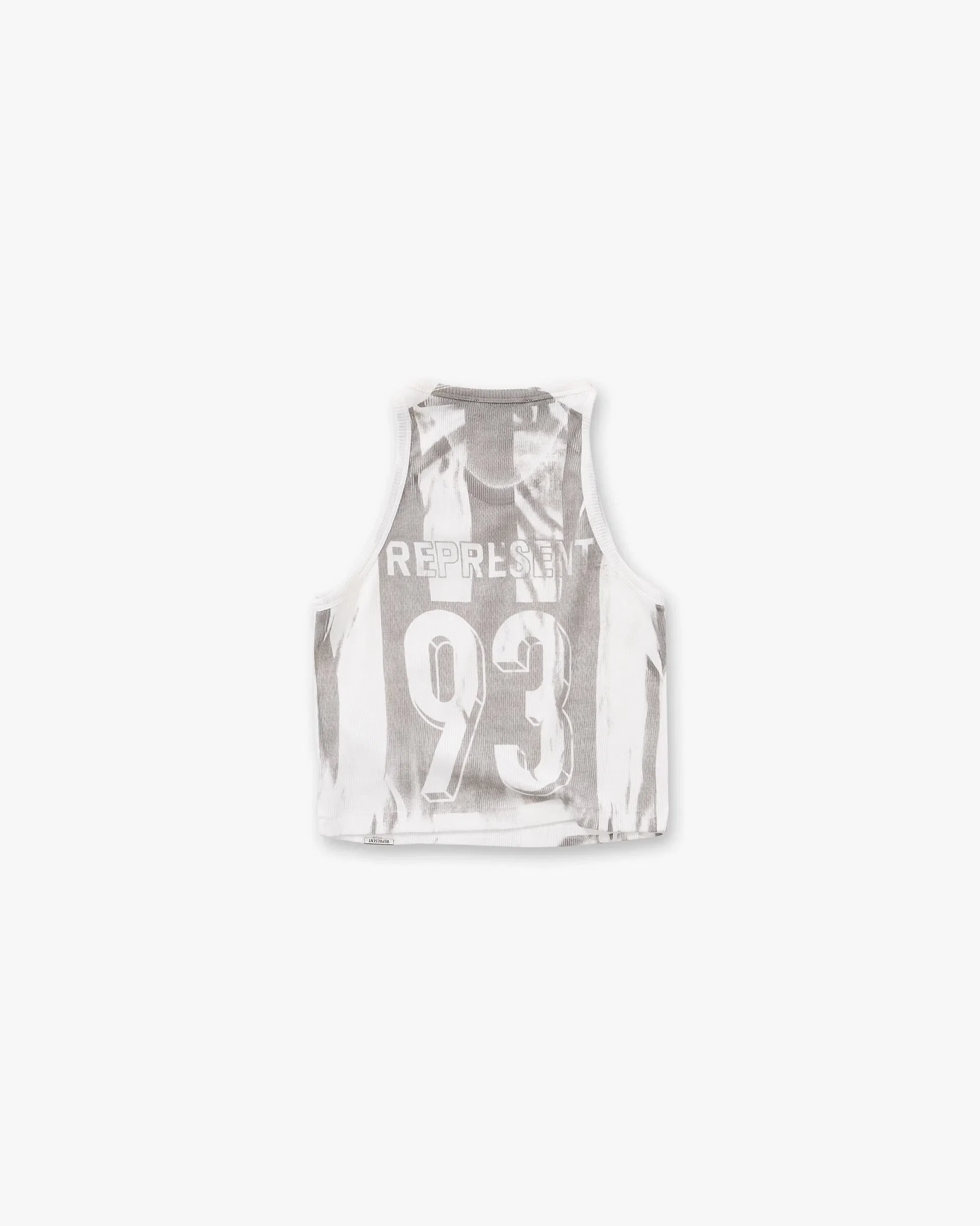 Exclusives Printed Vest - Flat White