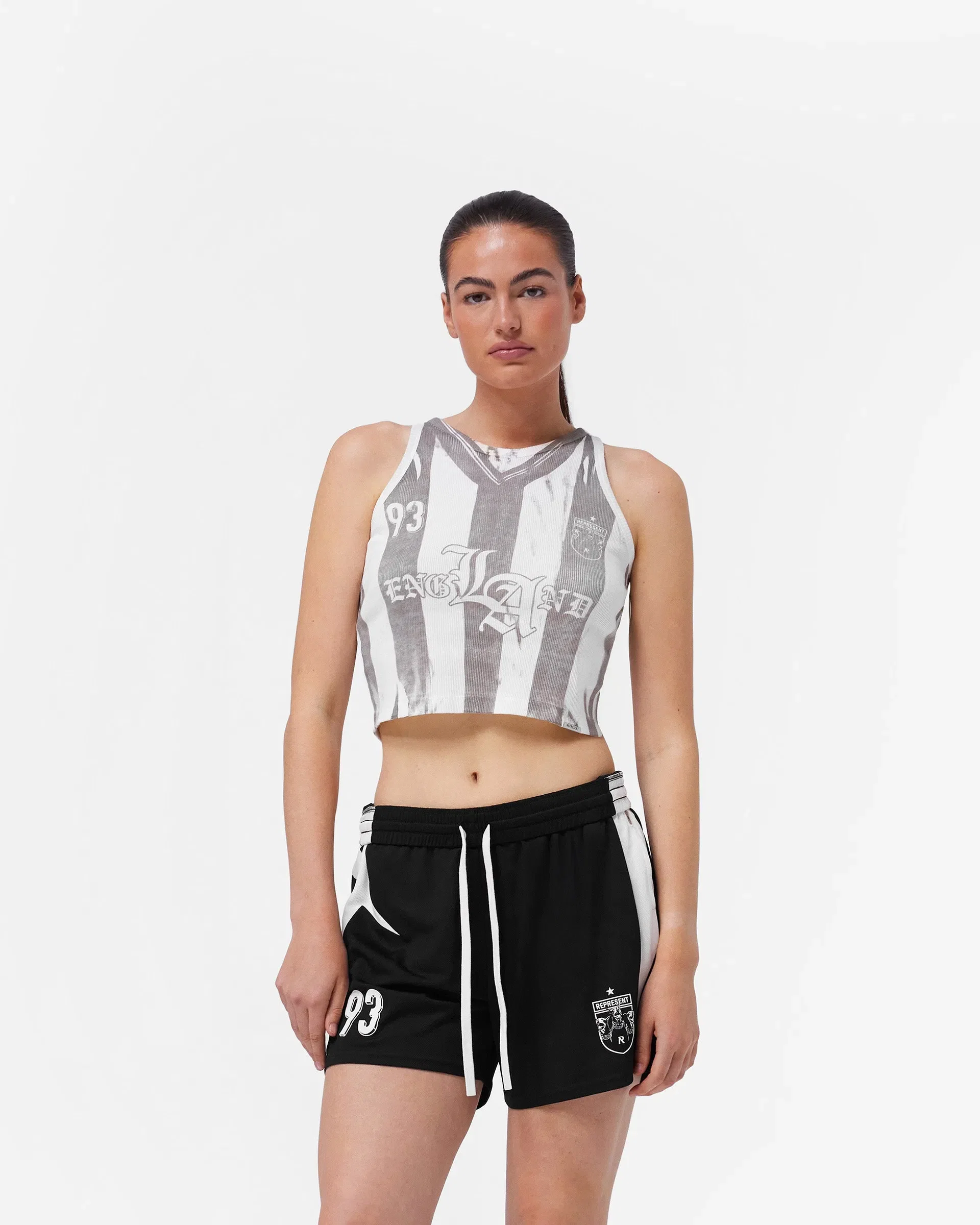 Exclusives Printed Vest - Flat White