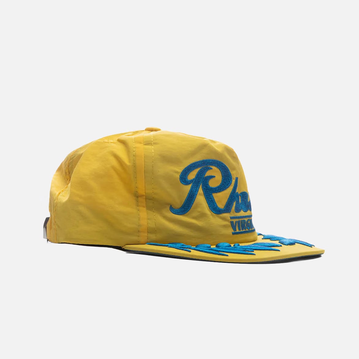 RHUDE VIRGIN ISLANDS HAT - YELLOW / BLUE
