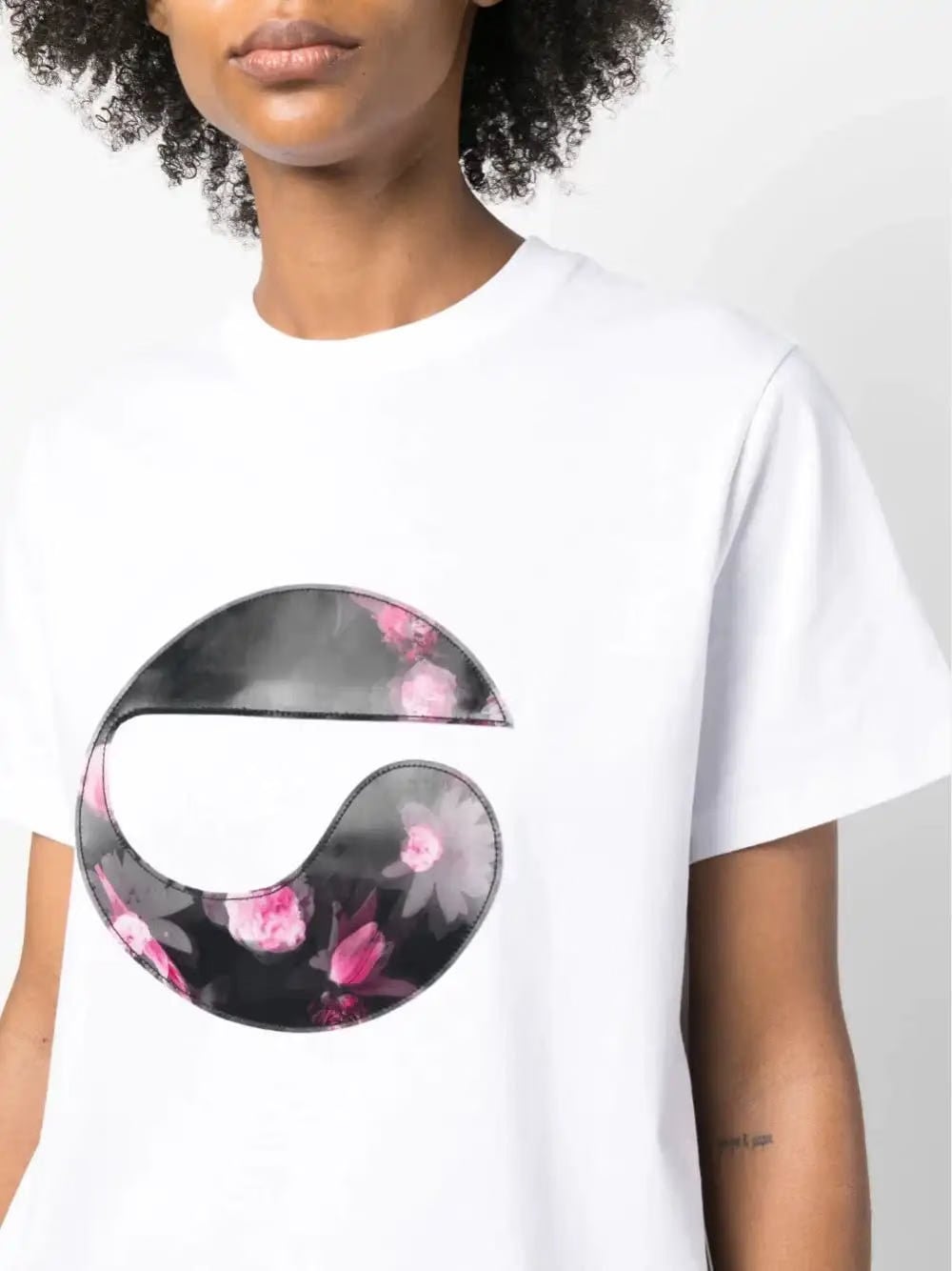 Coperni T-shirt "Holographic Logo"