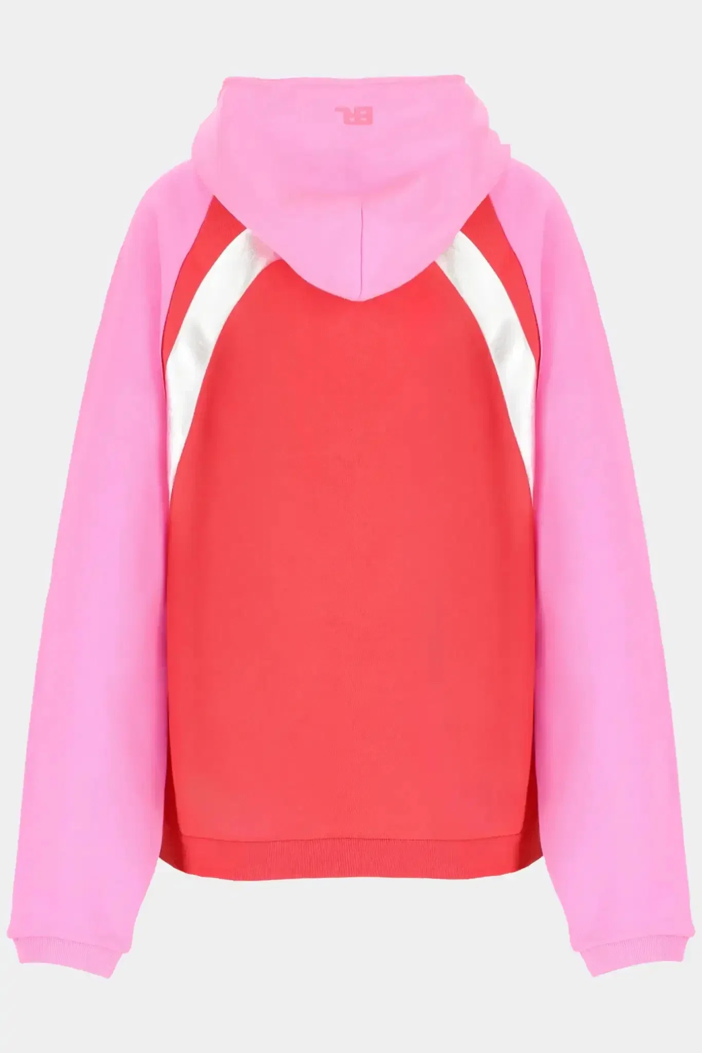 ERL Hoodie en coton à motif argenté