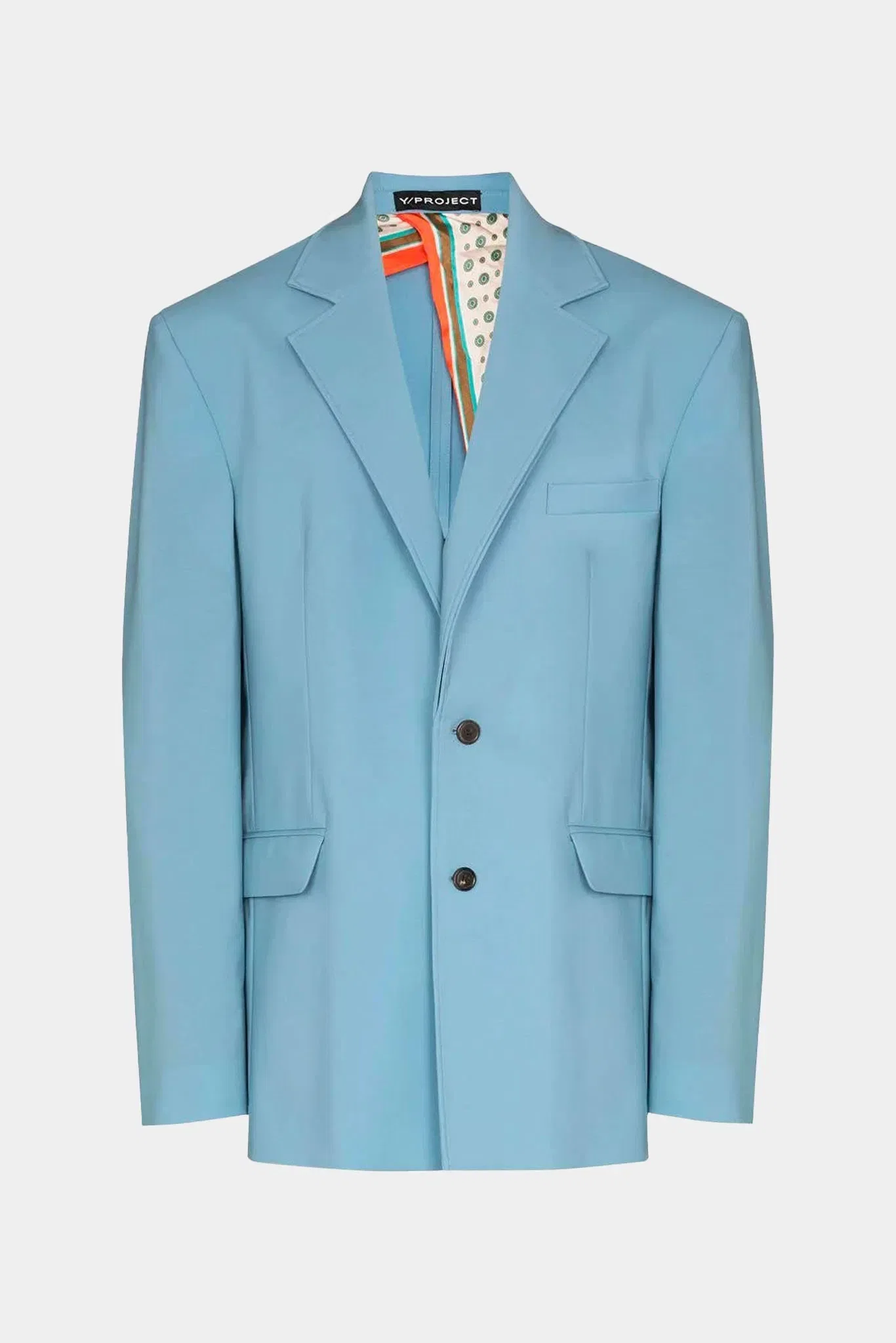 Y/Project Blazer oversize à détail de foulard
