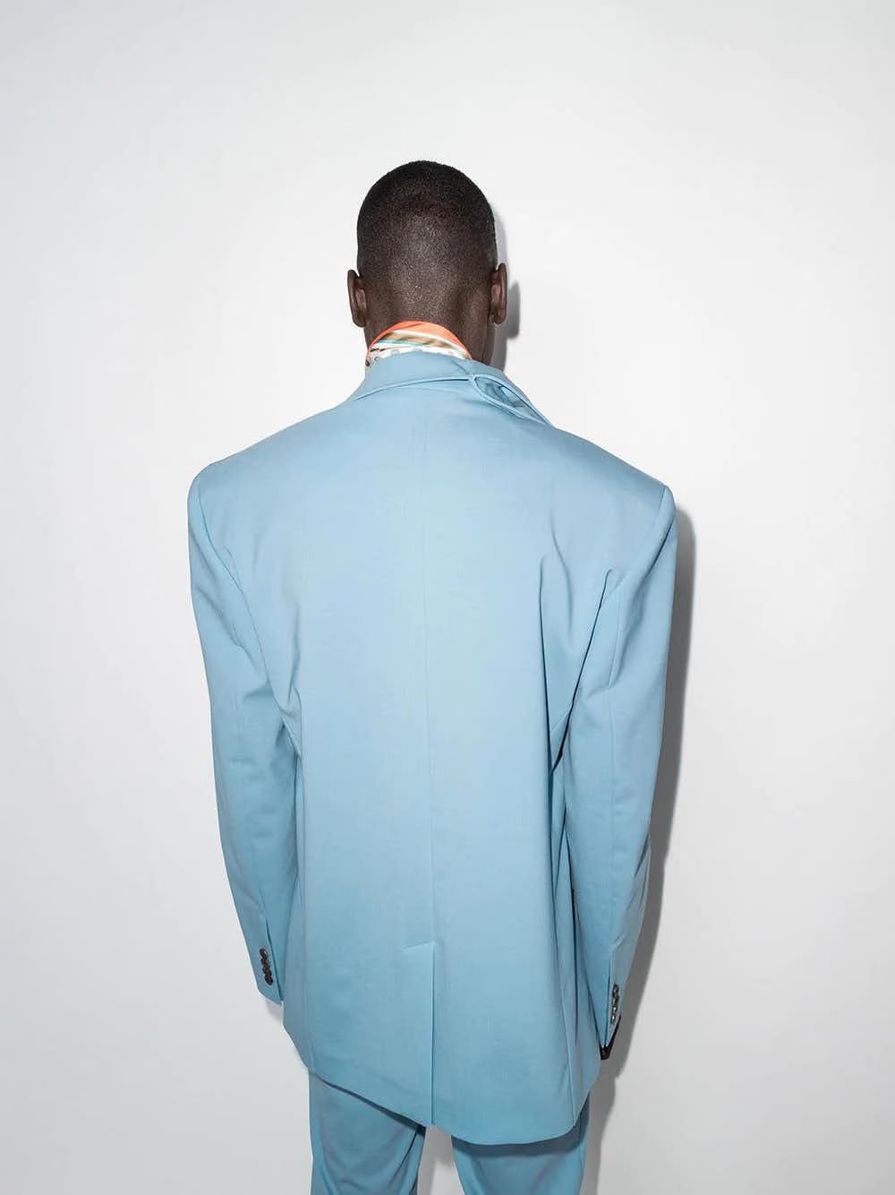 Y/Project Blazer oversize à détail de foulard