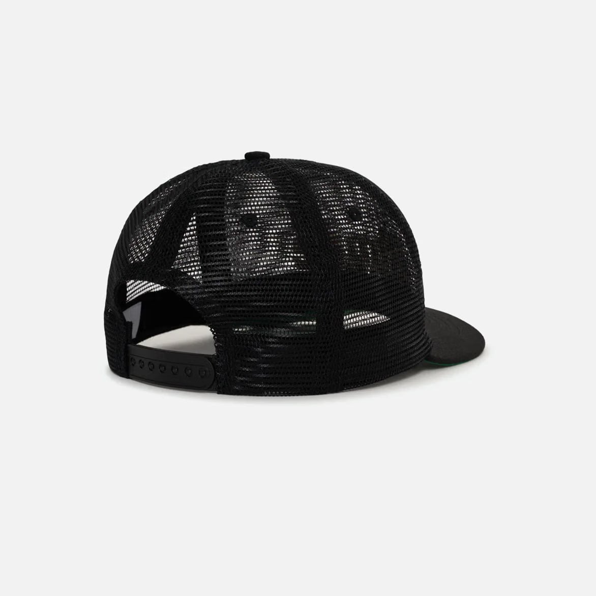 RHUDE LOGO MESH HAT - BLACK / WHITE