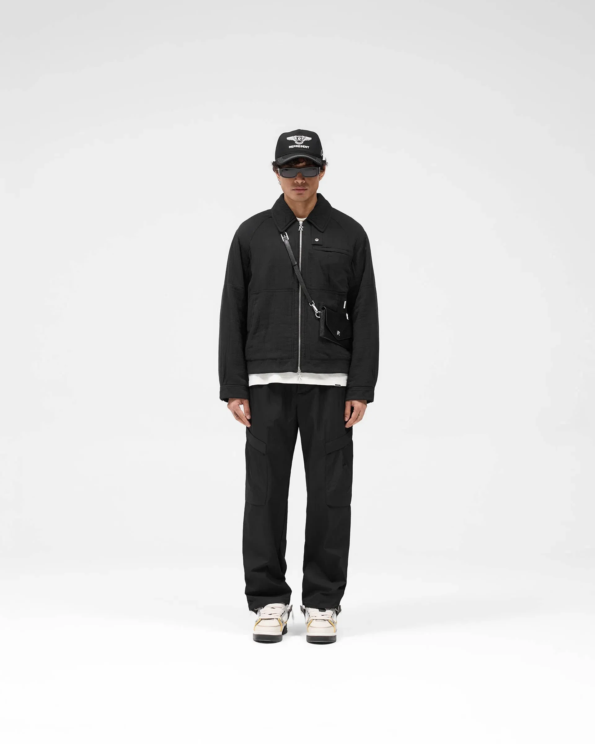 SS25 Tech Cargo Pant - Jet Black