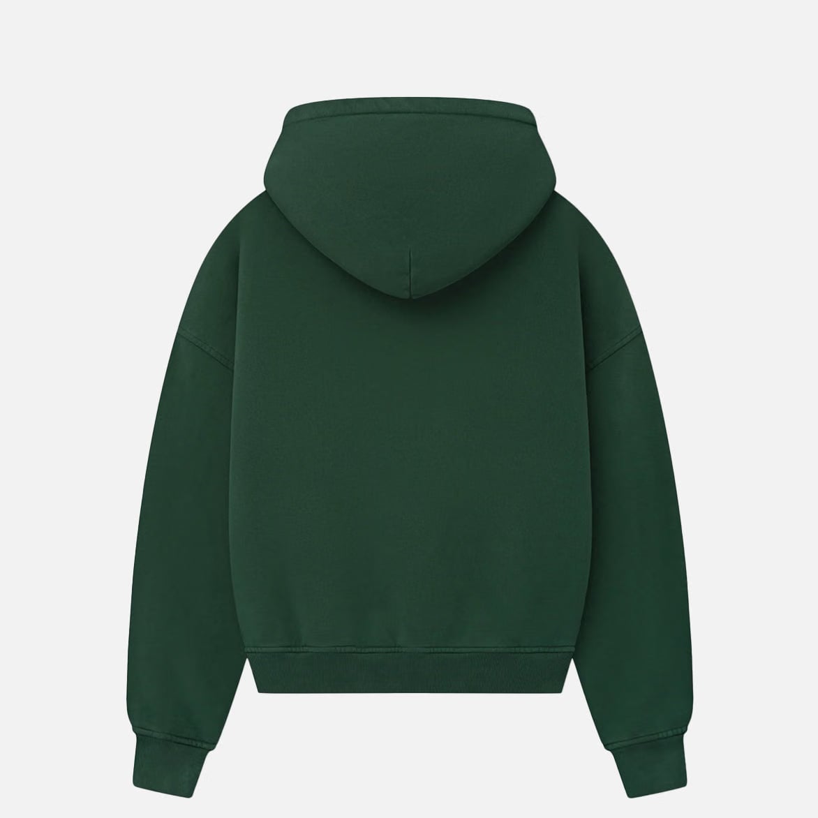 RHUDE THOUSAND PALMS HOODIE - VINTAGE FOREST GREEN / WHITE