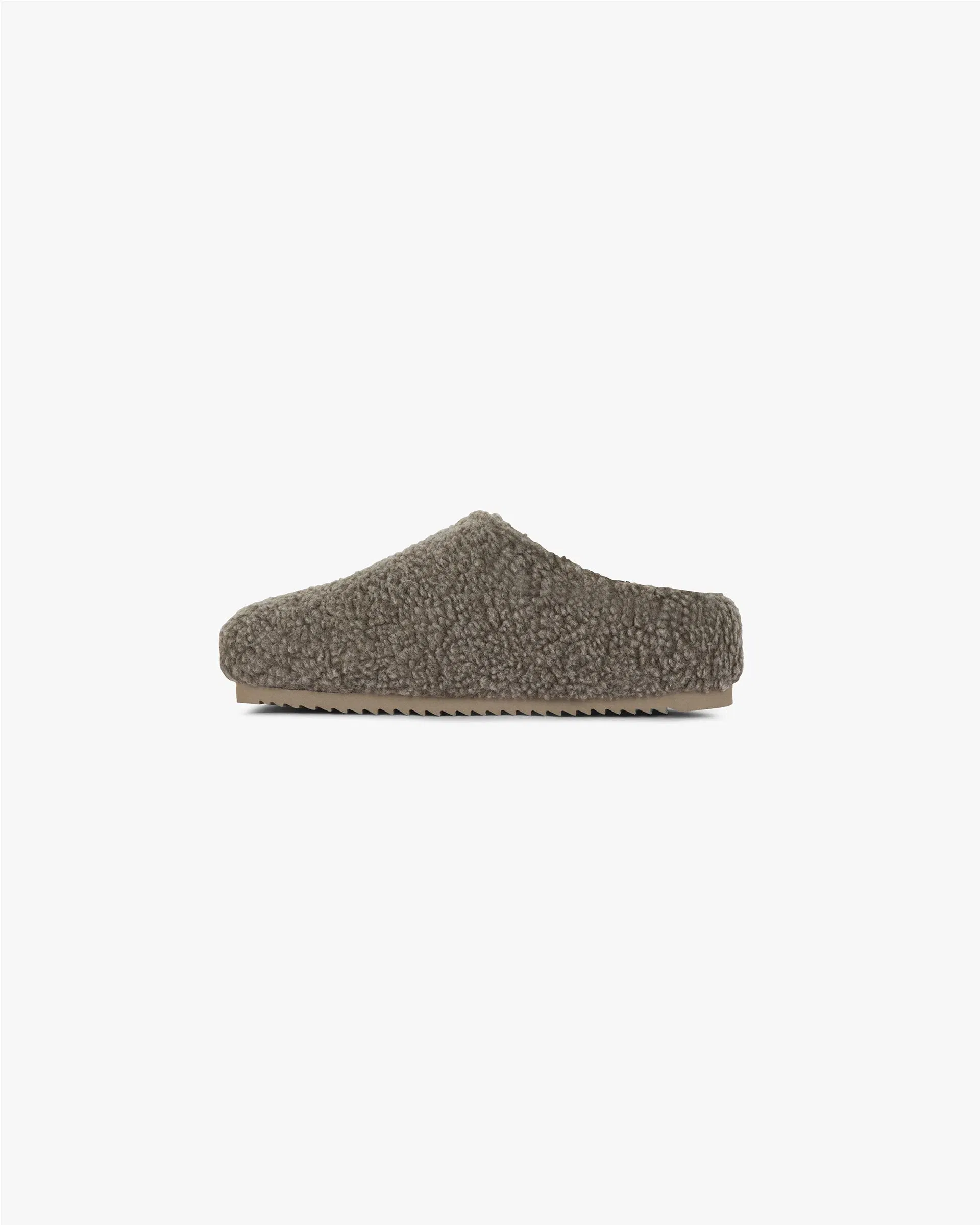 FW24 Fluffy Mule - Rock