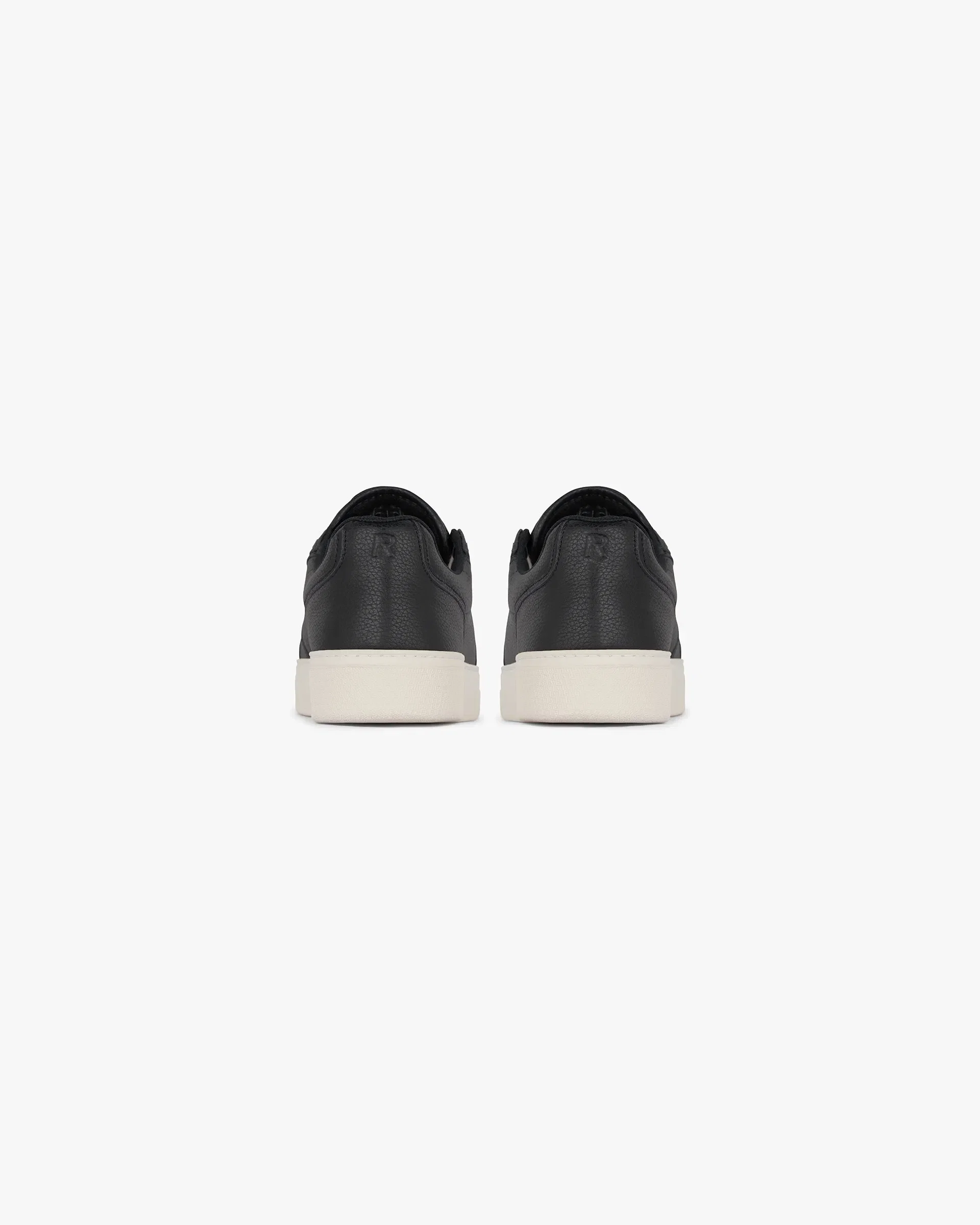 FW24 Initial Sneaker - Leather - Black