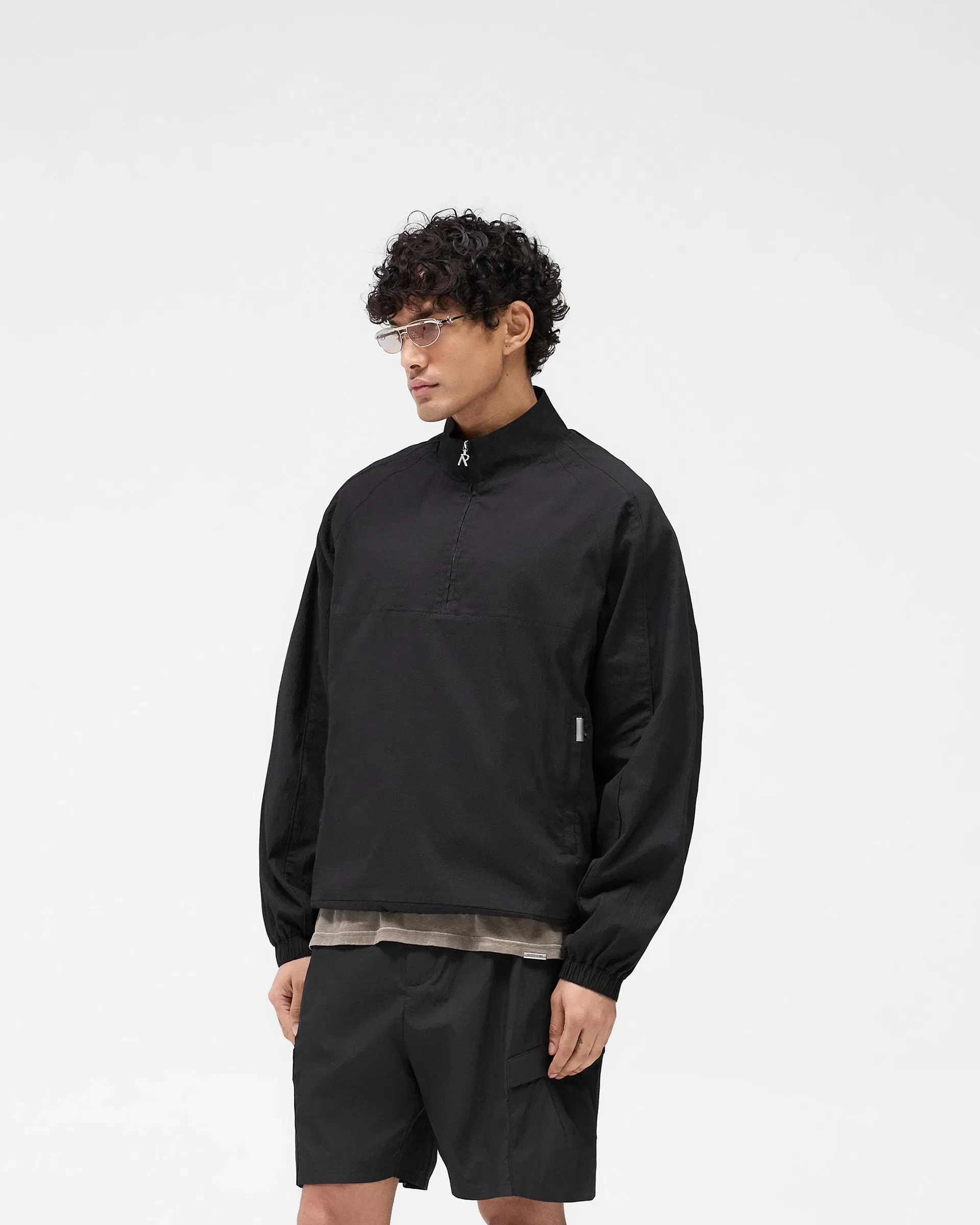 SS25 Quarter Zip Jacket - Black