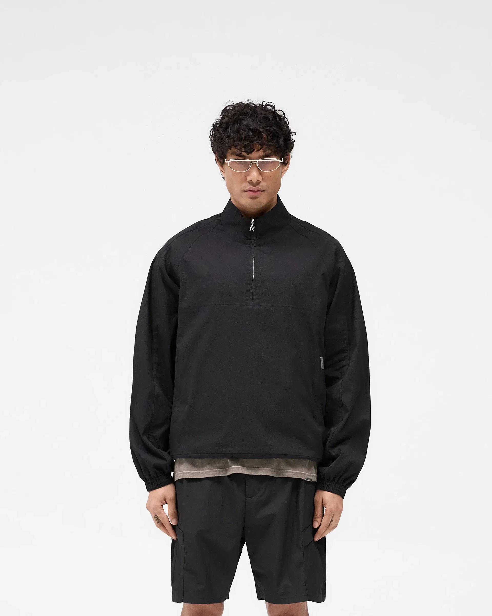 SS25 Quarter Zip Jacket - Black